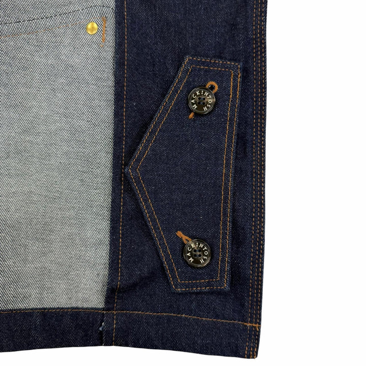 Excellent Mackintosh Denim Jacket HUMBIE DENIM JACKET With logo button Women 6