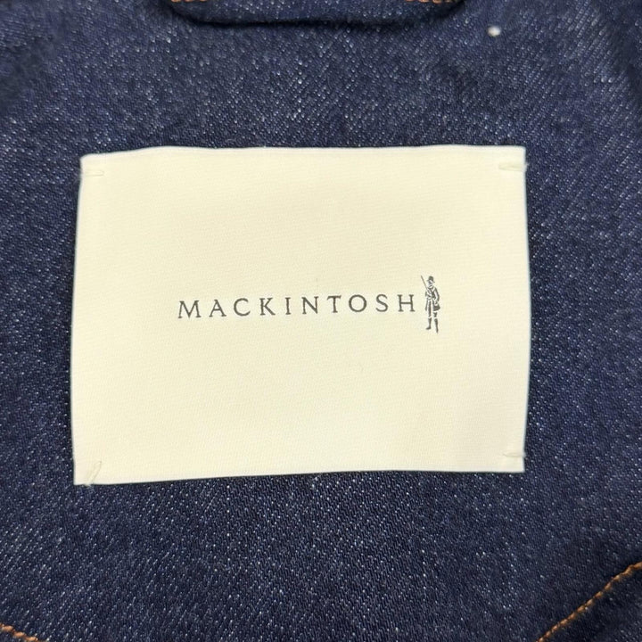 Excellent Mackintosh Denim Jacket HUMBIE DENIM JACKET With logo button Women 6