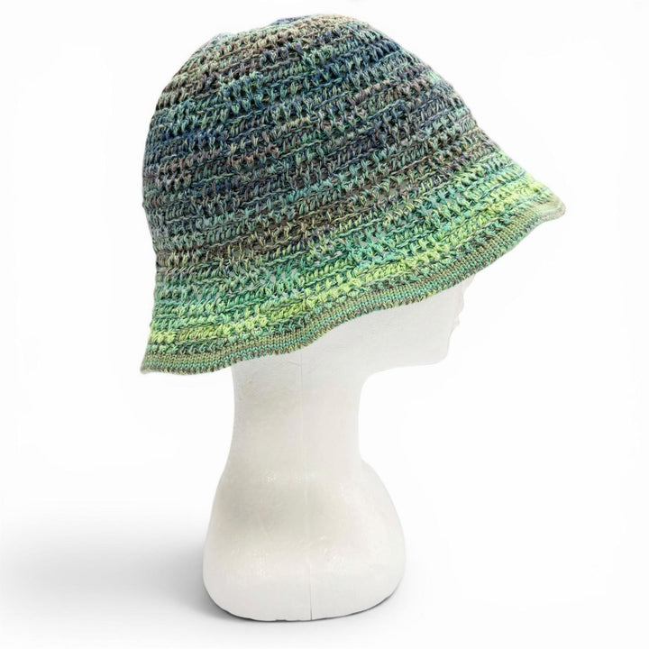 Great LOUIS VUITTON hat green cotton mens S M7557M