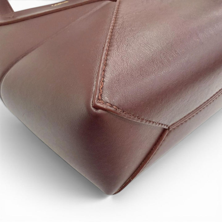 Great LOEWE Shoulder Bag Puzzle Fold Tote Mini 2-way handle bag A657V25X01