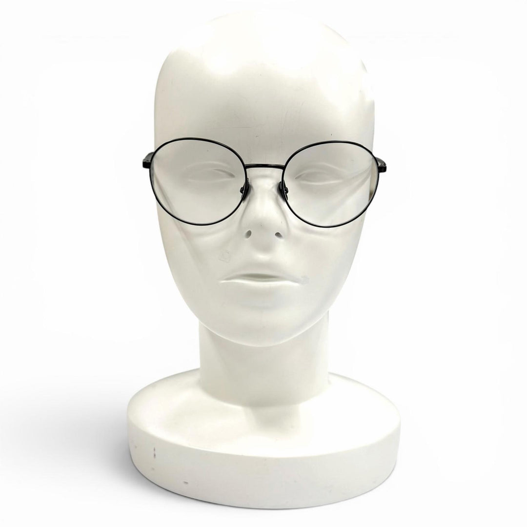 Great CHANEL Glasses Oval Shape Optical COCO Mark with logo Matt black 2209