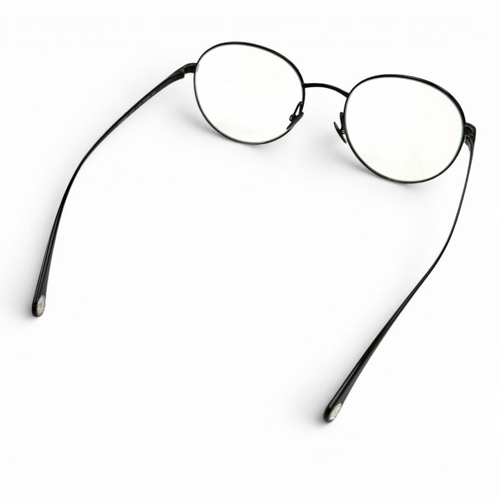 Great CHANEL Glasses Oval Shape Optical COCO Mark with logo Matt black 2209