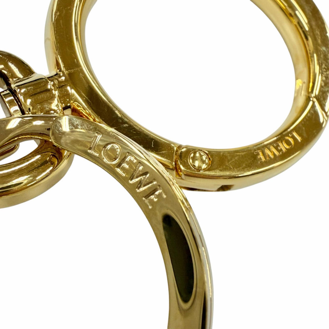 Great LOEWE Bag charm Anagram Keychain Classic calf Women C821232X01