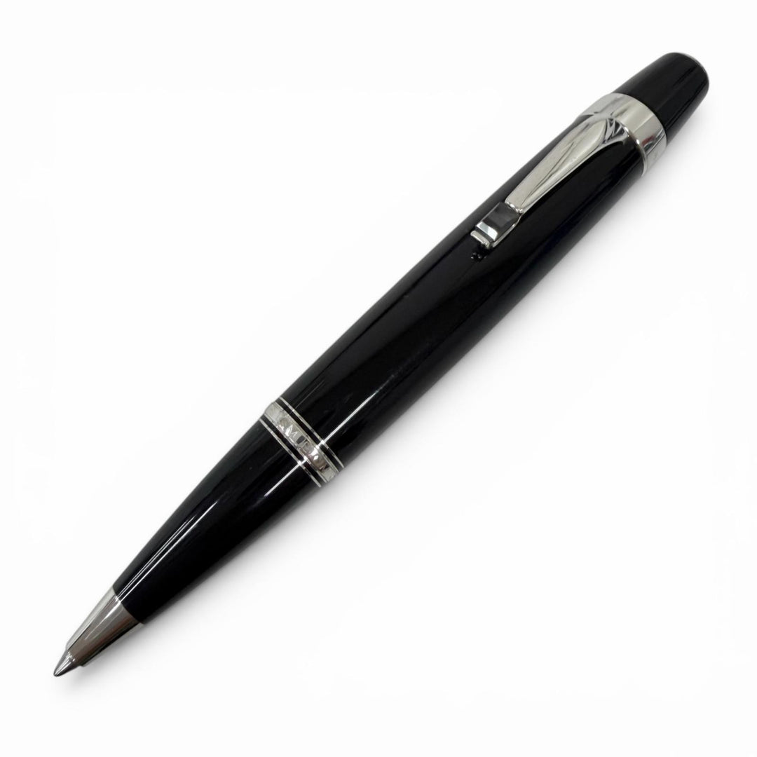 Very Good MONTBLANC Ballpoint pen BOHEME Twist type black onyx mens