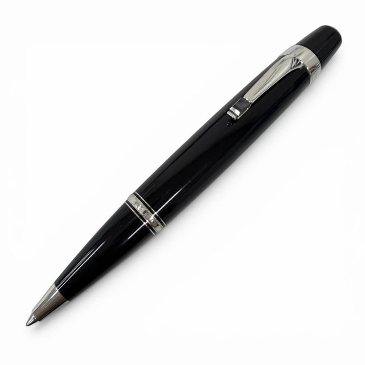 Very Good MONTBLANC Ballpoint pen BOHEME Twist type black onyx mens