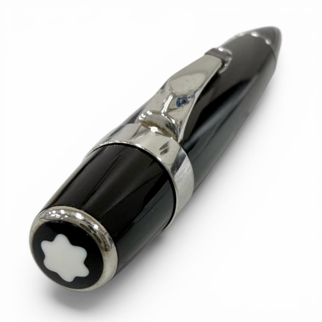 Very Good MONTBLANC Ballpoint pen BOHEME Twist type black onyx mens