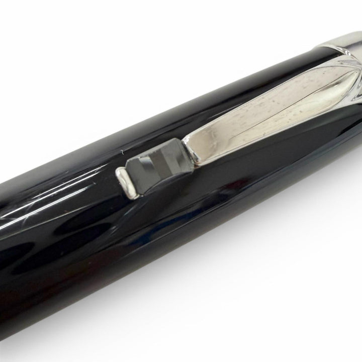 Very Good MONTBLANC Ballpoint pen BOHEME Twist type black onyx mens