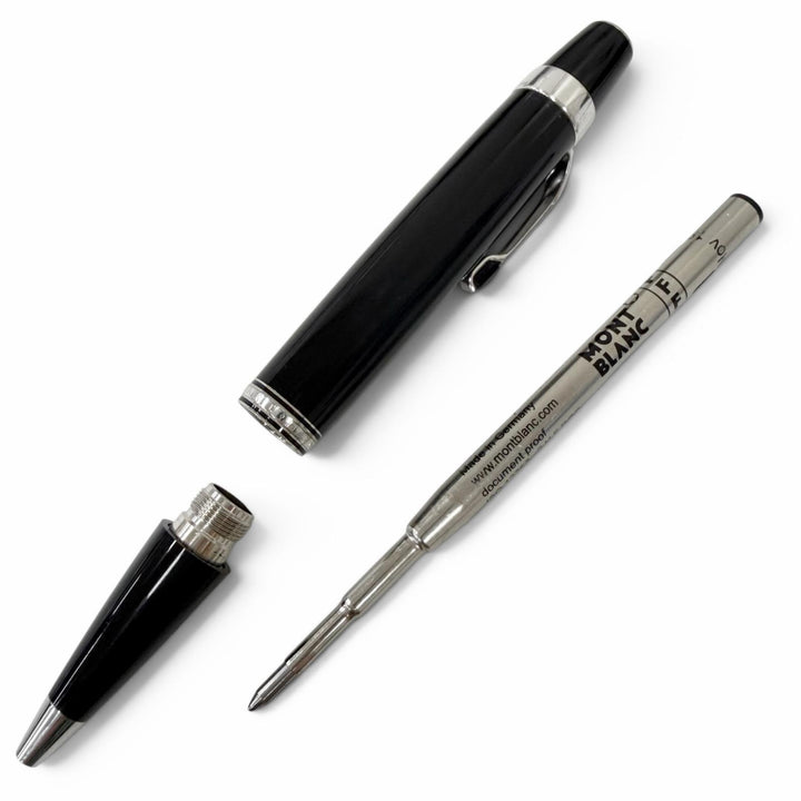 Very Good MONTBLANC Ballpoint pen BOHEME Twist type black onyx mens