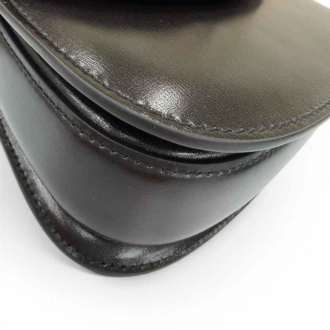 Excellent GUCCI Shoulder Bag Gucci Bamboo 1947 Mini Bag 2WAY hand black 686864