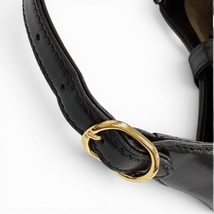 Great GUCCI Shoulder Bag Jackie 1961 Mini Shoulder Bag 2WAY handbag black 637091