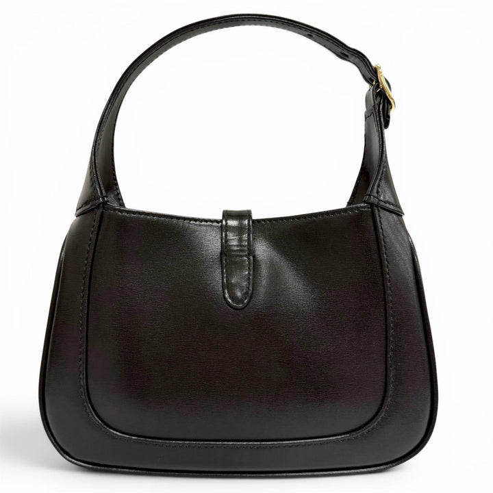 Great GUCCI Shoulder Bag Jackie 1961 Mini Shoulder Bag 2WAY handbag black 637091