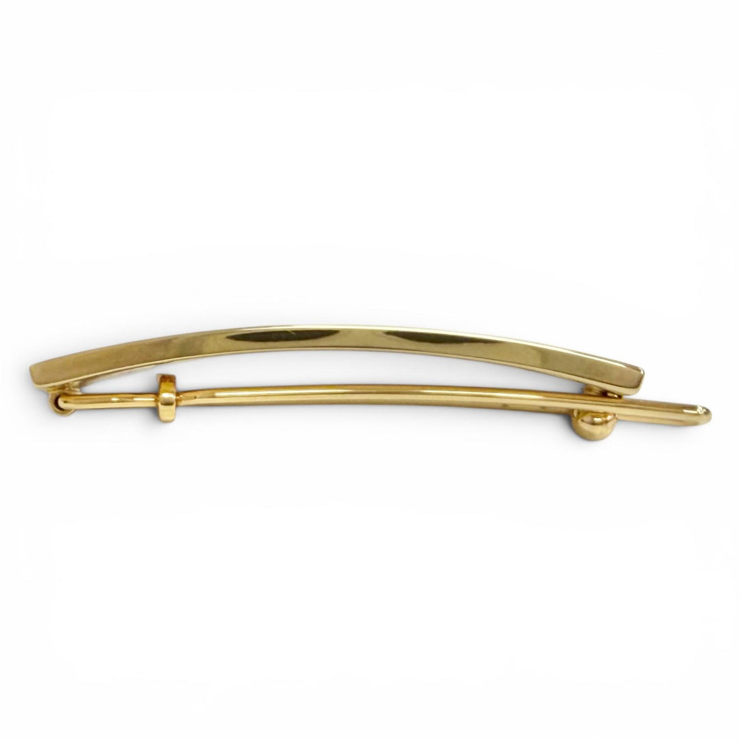 Great Christian Dior hairpin Logo Hairpin Hair Clip Hair Accessory gold Women