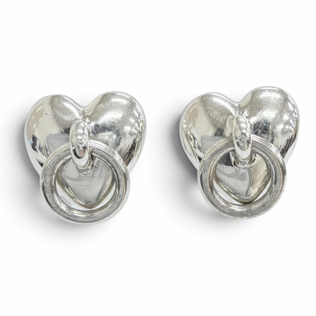 Great TIFFANY&Co. Heart Door Knock Earring Accessory (for both ears) Silver 925