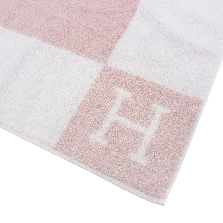 Pristine HERMES towel Avalon H logo white cotton mens