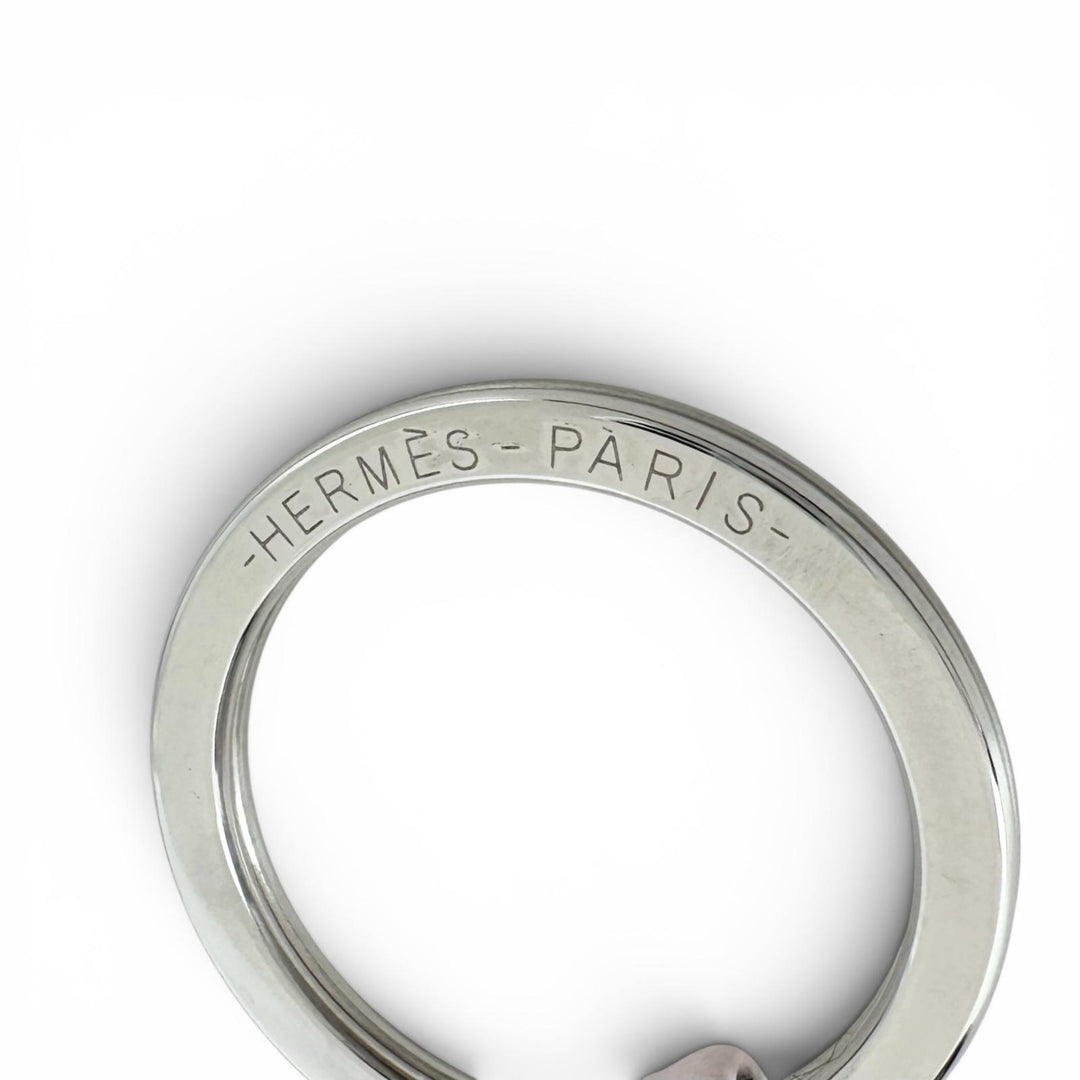 Pristine HERMES charm Carmen Tricolor mauve pail Anyo Miro Women