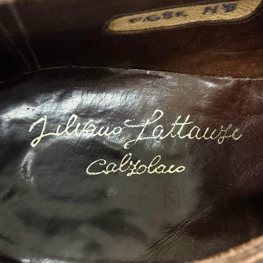 Very Good Silvano Lattanzi Dress shoes Medallion Punched Cap Toe