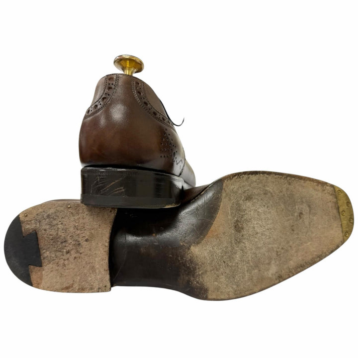 Very Good Silvano Lattanzi Dress shoes Medallion Punched Cap Toe