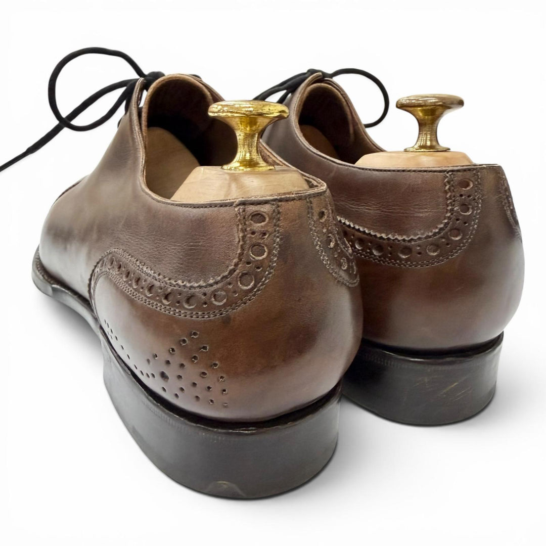 Very Good Silvano Lattanzi Dress shoes Medallion Punched Cap Toe