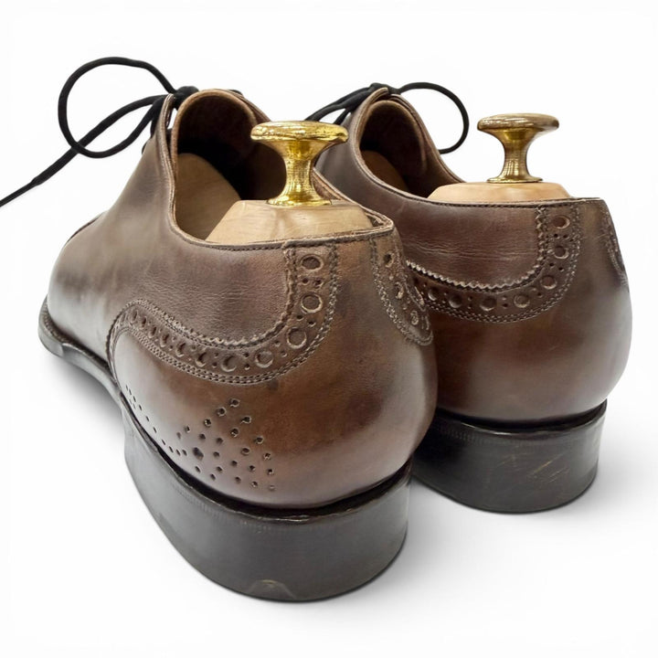 Very Good Silvano Lattanzi Dress shoes Medallion Punched Cap Toe
