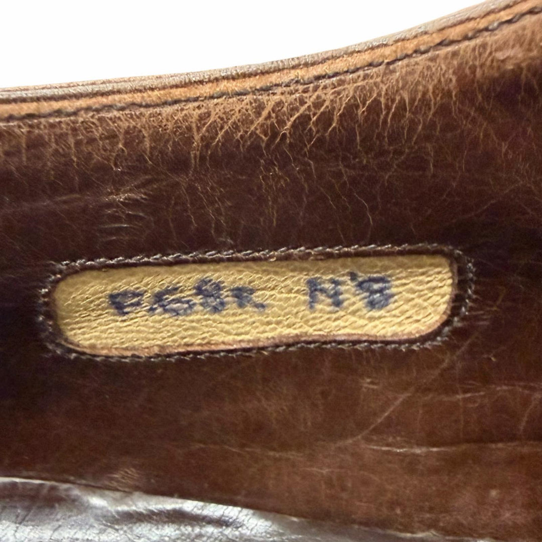 Very Good Silvano Lattanzi Dress shoes Medallion Punched Cap Toe