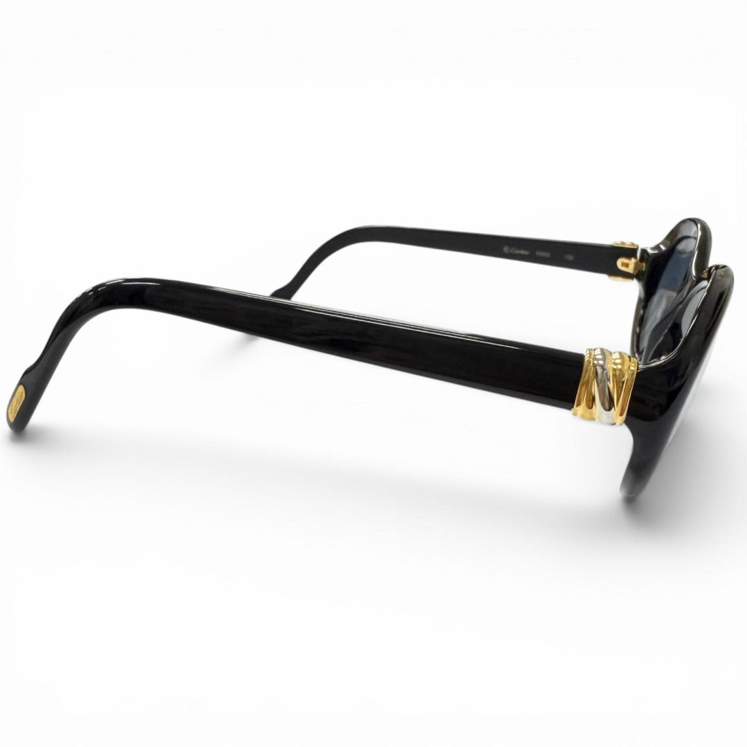 Great Cartier sunglasses 135 Trinity Oval Frame black