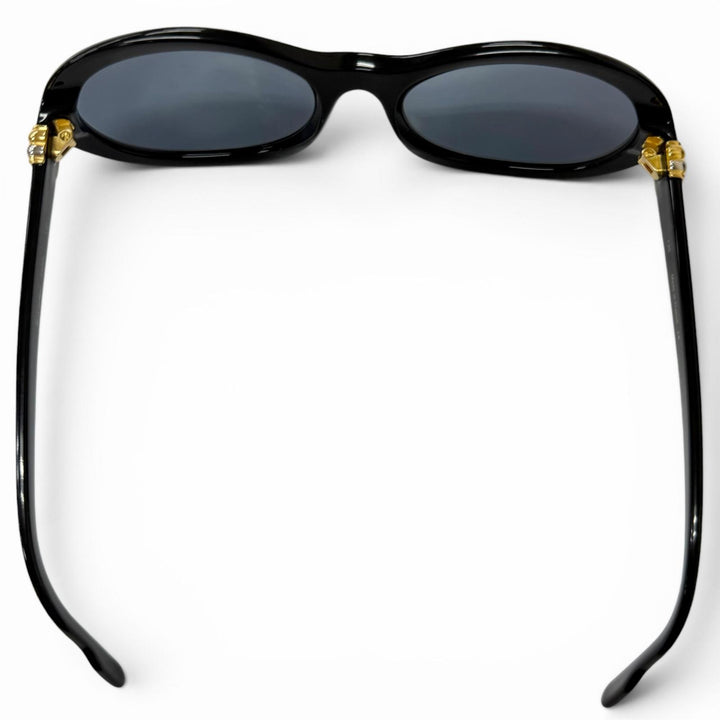 Great Cartier sunglasses 135 Trinity Oval Frame black