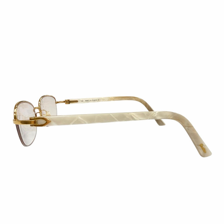 Very Good Cartier sunglasses gold mens