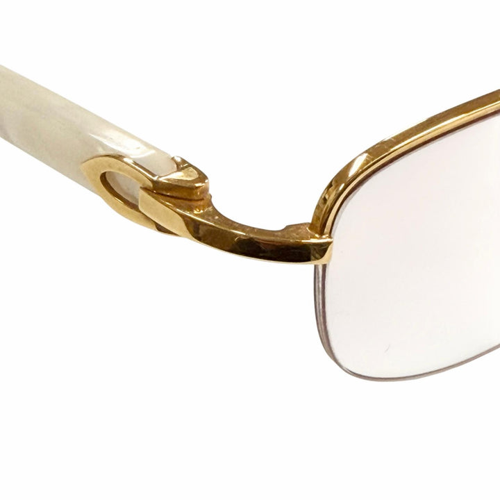 Very Good Cartier sunglasses gold mens