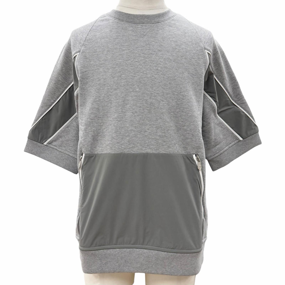 Pristine HERMES sweat Capsule Sports gray cotton mens XL H55740HA