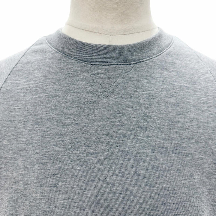 Pristine HERMES sweat Capsule Sports gray cotton mens XL H55740HA