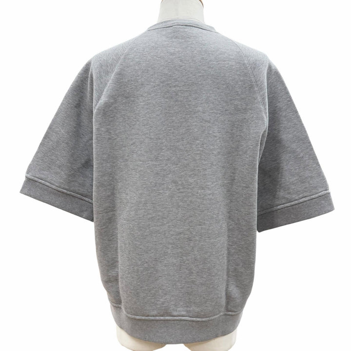 Pristine HERMES sweat Capsule Sports gray cotton mens XL H55740HA