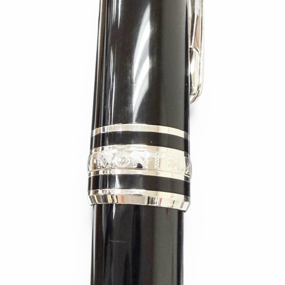 Great MONTBLANC Ballpoint pen Meisterstück au Mage à WA Mozart Platinum Line