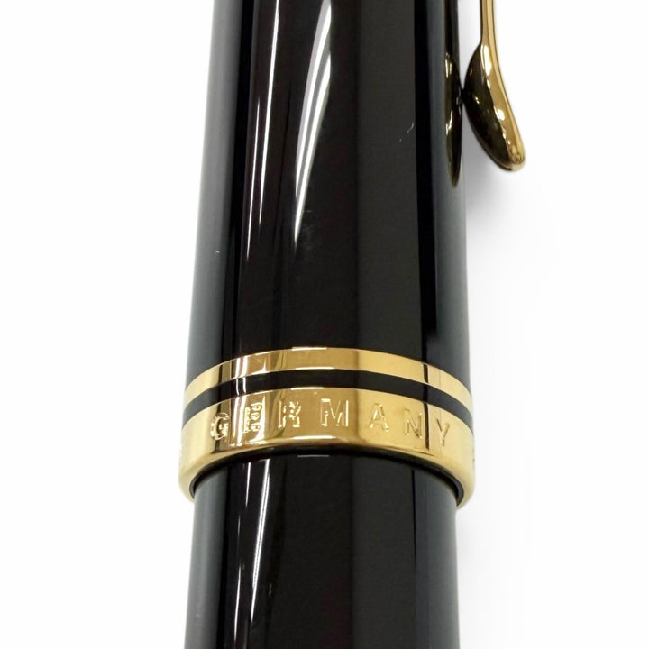 Excellent PERIKAN fountain pen Sovereign black 18K mens M1000