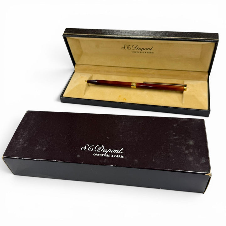 Great Dupont Ballpoint pen Brown mens
