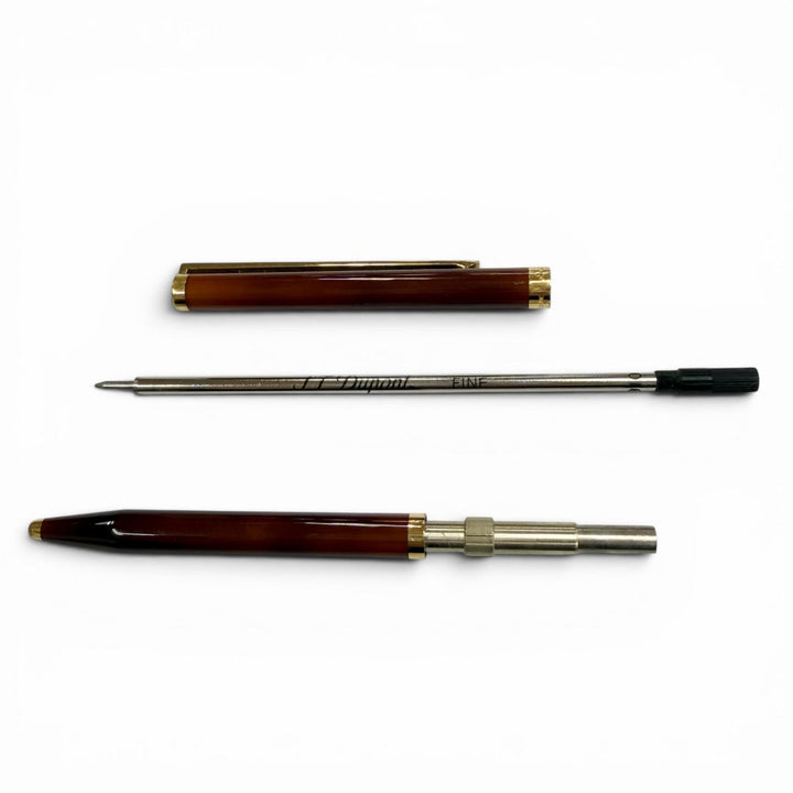 Great Dupont Ballpoint pen Brown mens