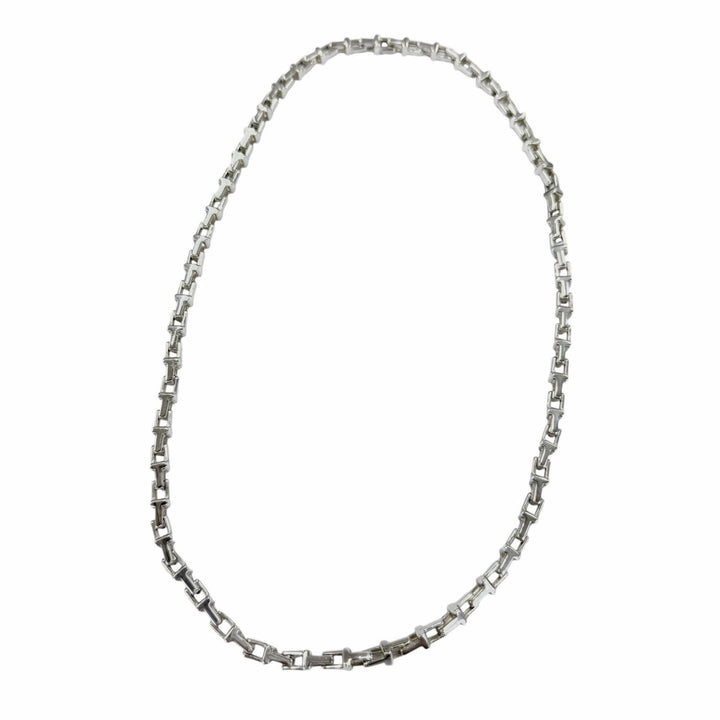 Great TIFFANY&Co. Necklace T-Narrow Chain Necklace Silver 925 Women