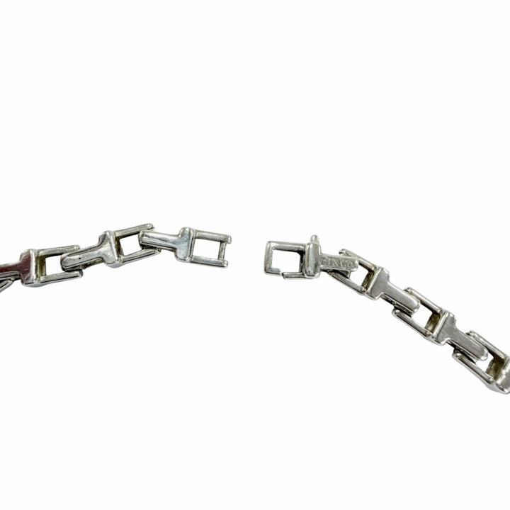 Great TIFFANY&Co. Necklace T-Narrow Chain Necklace Silver 925 Women