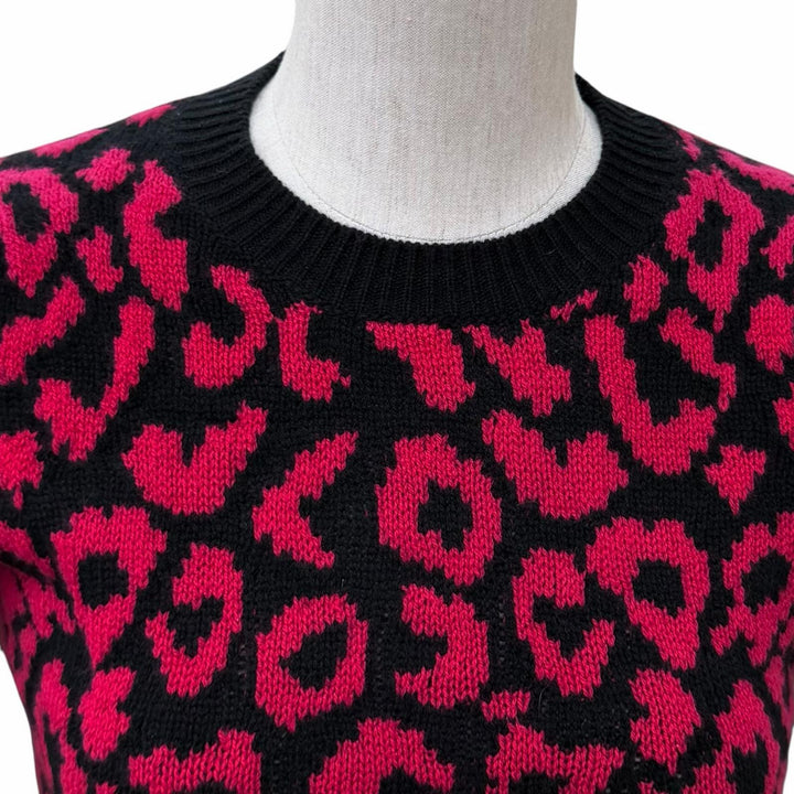 Excellent Christian Dior Short sleeve knit pink cashmere Women 38 144S73AM067