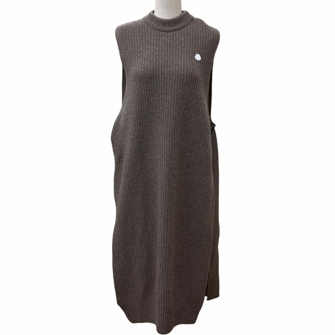 Excellent MONCLER GENIUS 4×HYKE Best ABITO Brown cashmere Women XS