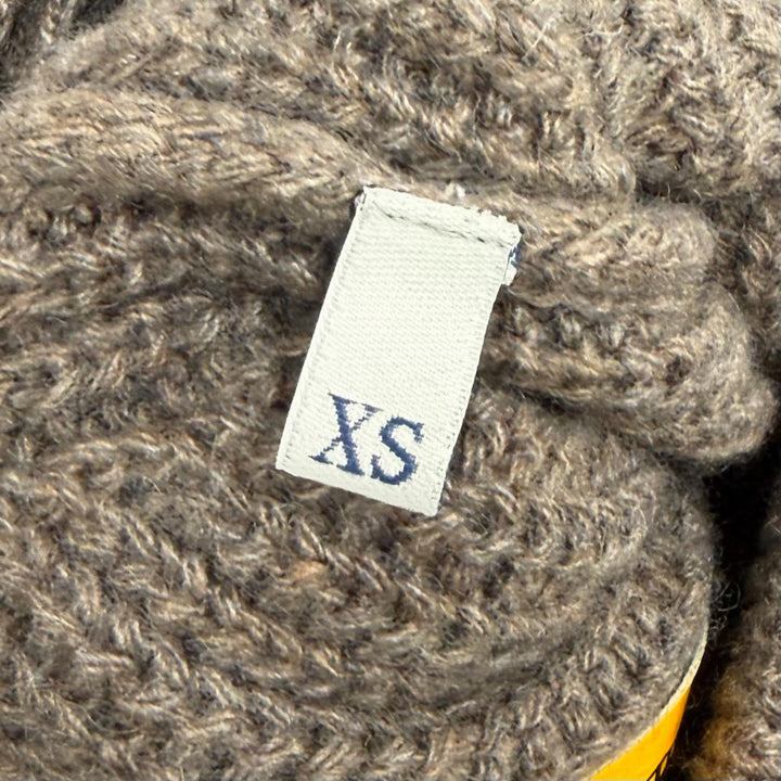 Excellent MONCLER GENIUS 4×HYKE Best ABITO Brown cashmere Women XS