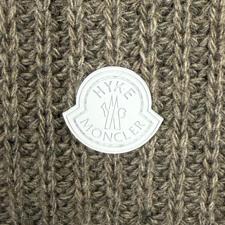 Excellent MONCLER GENIUS 4×HYKE Best ABITO Brown cashmere Women XS