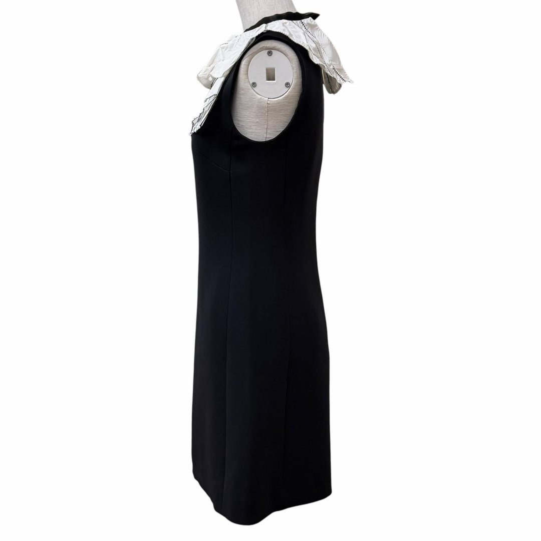 Excellent LOUIS VUITTON one piece black wool Women 34