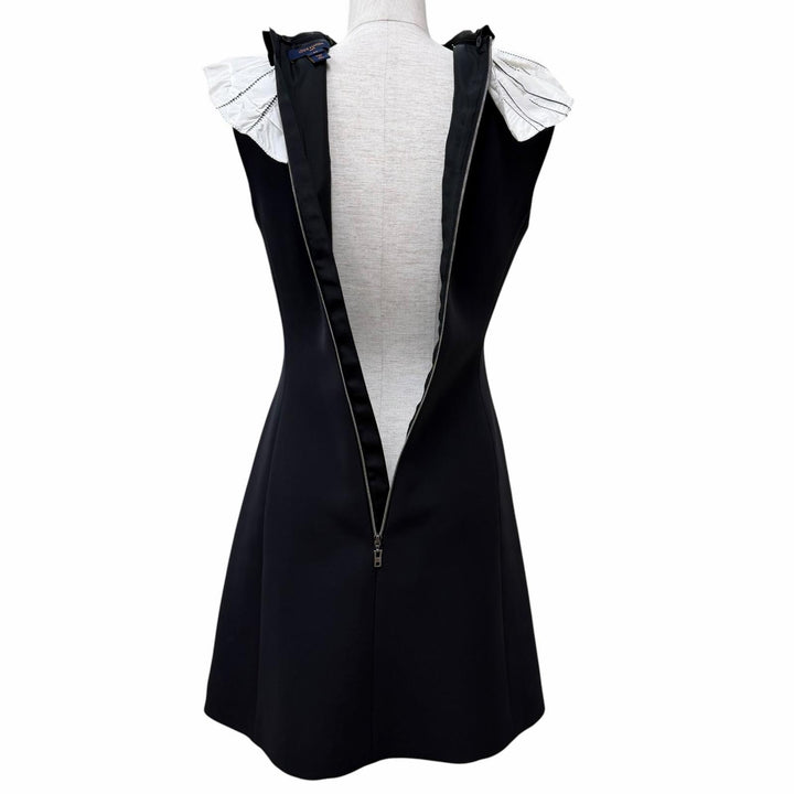 Excellent LOUIS VUITTON one piece black wool Women 34