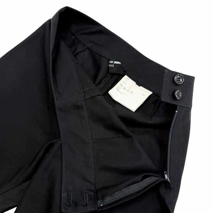 Great tricot COMME des GARCONS 03s Archive Long Flare Pants black S TK-P009