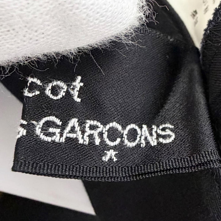 Great tricot COMME des GARCONS 03s Archive Long Flare Pants black S TK-P009