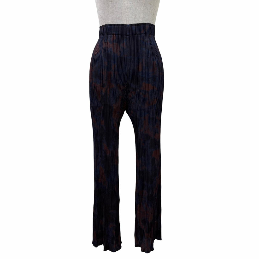Excellent PLEATS PLEASE two-piece set sleeveless shirt/flared pants