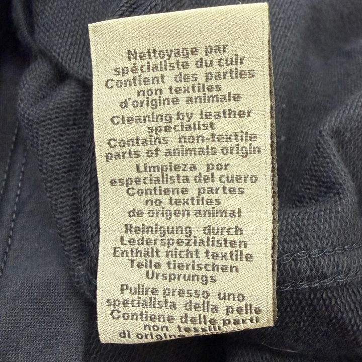 Great HERMES Short sleeve T-shirt Hello Mr.Farier Lamb Leather Patch