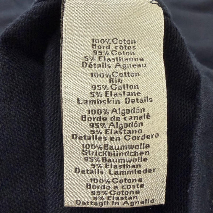 Great HERMES Short sleeve T-shirt Hello Mr.Farier Lamb Leather Patch