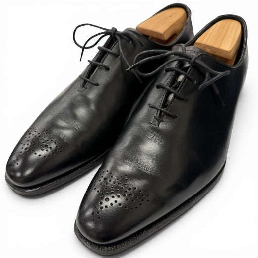 Great CROCKETT&JONES Dress shoes HARROW Medallion Lace-up black