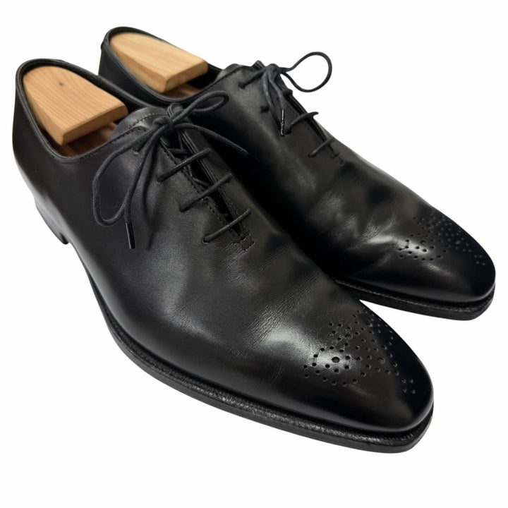 Great CROCKETT&JONES Dress shoes HARROW Medallion Lace-up black